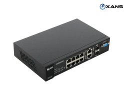 ZYXEL ES3500-8PD, 8-PORT ETHERNET SWİTCH +2 SLOT BASE-T/SFP ZYXEL, POE ZYXEL, GİGABİT SWİTCH ZYXEL ES3500-8PD, 8-PORT ETHERNET SWİTCH +2 SLOT BASE-T/SFP ZYXEL, POE ZYXEL, GİGABİT SWİTCH