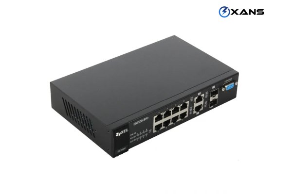 ZYXEL ES3500-8PD, 8-PORT ETHERNET SWİTCH +2 SLOT BASE-T/SFP ZYXEL, POE ZYXEL, GİGABİT SWİTCH ZYXEL ES3500-8PD, 8-PORT ETHERNET SWİTCH +2 SLOT BASE-T/SFP ZYXEL, POE ZYXEL, GİGABİT SWİTCH