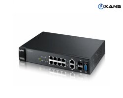 ZYXEL GS2200-8, 8 PORT İDARƏ OLUNAN KOMMUTATOR, ZYXEL SWİTCH, KOMMUTATOR SWİTCH, İDARƏ OLUNAN SWİTCH