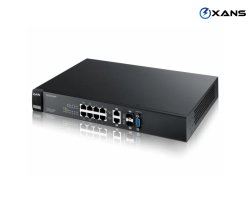 ZYXEL GS2200-8HP, 8 PORT HİGH POWER POE-KOMMUTATOR, ZYXEL SWİTCH, KOMMUTATOR SWİTCH, POE SWİTCH