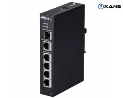 DAHUA PFS3106-4P-60, 4PORT POE SWITCH, SƏNAYE 4PORTLU POE SWITCH, DAHUA SWITCH, BREND SWITCH