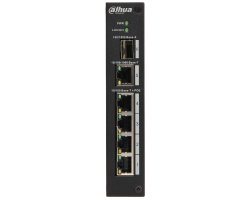 DAHUA PFS3106-4P-60, 4PORT POE SWITCH, SƏNAYE 4PORTLU POE SWITCH, DAHUA SWITCH, BREND SWITCH