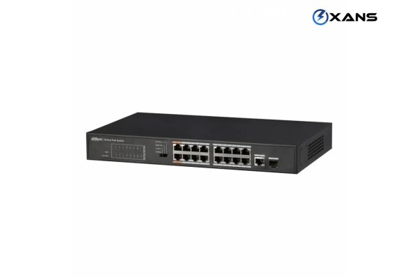 DAHUA DH-PFS3117-16P-135, 16PORT POE KOMMUTATOR, DAHUA SWİTCH, POE SWİTCH, BREND SWİTCH DAHUA DH-PFS3117-16P-135, 16PORT POE KOMMUTATOR, DAHUA SWİTCH, POE SWİTCH, BREND SWİTCH