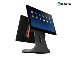 SUNMİ T2 LİTE DUAL, YÜKSƏK KEYFİYYƏTLİ ANDROİD POS TERMİNALI, İKİLİ EKRAN TOUCH TERMİNAL, BARKOD TERMİNAL