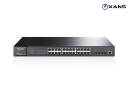 TP-LİNK TL-SG5428, 24-PORT JETSTREAM KOMMUTATOR, 4 SFP SLOTLA SWİTCH, TP-LİNK SWİTCH, 24PORT SWİTCH