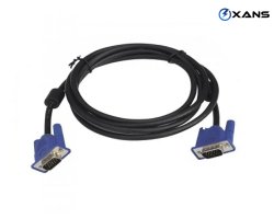VGA KABEL 1.5M, AV SİQNAL KABELİ, VGA KABELLƏR, NOTEBOOK ÜÇÜN KABEL, İKİTƏRƏFLİ KABEL SATIŞI, VGA KABEL QİYMƏTİ