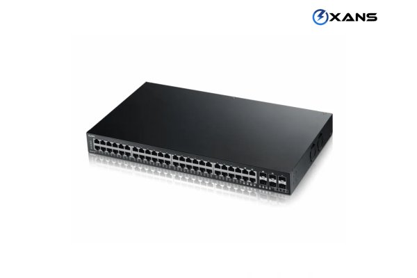 ZYXEL XGS1910-48, İNTELLEKTUAL KOMMUTATOR GİGABİT ETHERNET, 48 RJ-45 PORT, SFP SLOT, 10G SFP+ ZYXEL XGS1910-48, İNTELLEKTUAL KOMMUTATOR GİGABİT ETHERNET, 48 RJ-45 PORT, SFP SLOT, 10G SFP+