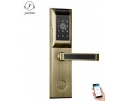 YORFAN YFB-100, ŞİFRƏ BLUETOOTH QAPI KİLİDİ, ŞƏXSİYYƏT KARTI PAROL QAPI KİLİDİ, BİOMETRIK BARMAQ İZİ SMART LOCK