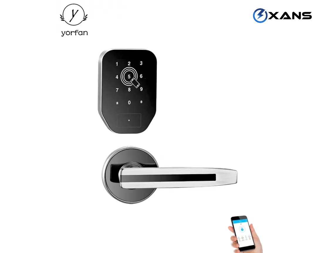 YORFAN YFB-760, MOBİL KİLİDİ AÇMA AĞILLI BLUETOOTH QAPI KİLİDİ, WİFİ AĞILLI QAPI KİLİDİ, TOUCH EKRAN KLAVIATURALI KİLİD