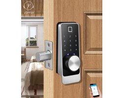 YORFAN YFBF-006, SMART ELEKTRON QAPI KİLİDİ, SMART LOCK, BARMAQ İZİ QAPI KİLİDİ, PAROLLU QAPI KİLİDİ, WİFİLİ SMART LOCK YORFAN YFBF-006, SMART ELEKTRON QAPI KİLİDİ, SMART LOCK, BARMAQ İZİ QAPI KİLİDİ, PAROLLU QAPI KİLİDİ, WİFİLİ SMART LOCK