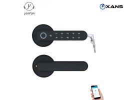 YORFAN YFBF-C01, BLUETOOTH BARMAQ İZİ QAPI KİLİDİ, TƏK MANDALLI SPLİT DİZAYN, BARMAQ İZİ VƏ AÇARLI SMART LOCKLAR YORFAN YFBF-C01, BLUETOOTH BARMAQ İZİ QAPI KİLİDİ, TƏK MANDALLI SPLİT DİZAYN, BARMAQ İZİ VƏ AÇARLI SMART LOCKLAR