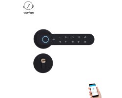 YORFAN YFBF-C01, BLUETOOTH BARMAQ İZİ QAPI KİLİDİ, TƏK MANDALLI SPLİT DİZAYN, BARMAQ İZİ VƏ AÇARLI SMART LOCKLAR YORFAN YFBF-C01, BLUETOOTH BARMAQ İZİ QAPI KİLİDİ, TƏK MANDALLI SPLİT DİZAYN, BARMAQ İZİ VƏ AÇARLI SMART LOCKLAR