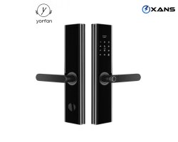 YORFAN YFF-M7, ÇOXNÖQTƏLİ BARMAQ İZI QAPI KİLİDİ, BİOMETRİK SENSOR EKRAN BARMAQ IZI KILIDI, SMART ELEKTRON QAPI KİLİDİ