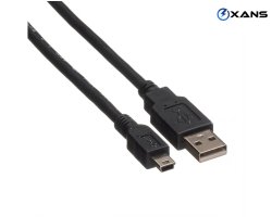KABEL USB A MİNİ, USB 5PIN 1.8M, SİQNALİZASİYA QOŞMAQ ÜÇÜN AKSESUARLAR, KABEL AKSESUAR SATIŞI
