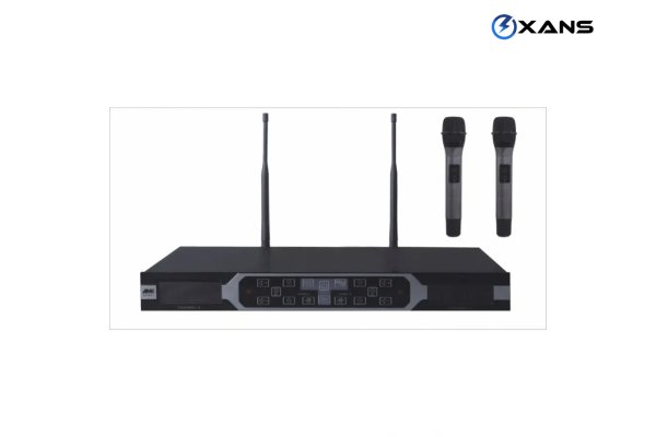 AME A-25U1, SİMSİZ UHF MİKROFON İKİLİ LCD + SENSORLU EKRAN (2 MİKROFON), MİKRAFON SATIŞI, UCUZ MİKRAFONLAR
