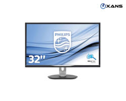 PHILIPS 328P6VUBREB/00, 31.5&quot; LCD MONİTOR, USB-C PORT PHİLİPS, GENİŞ LED EKRANLI, VEB KAMERALI MONİTOR