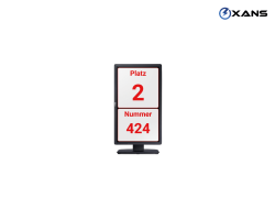 Q-SMART LCD OPERATOR EKRANI, NÖVBƏ SİSTEMİ SİMSİZ LED DİSPLEY, NÖVBƏDƏ QOYULMUŞ LCD MONİTOR